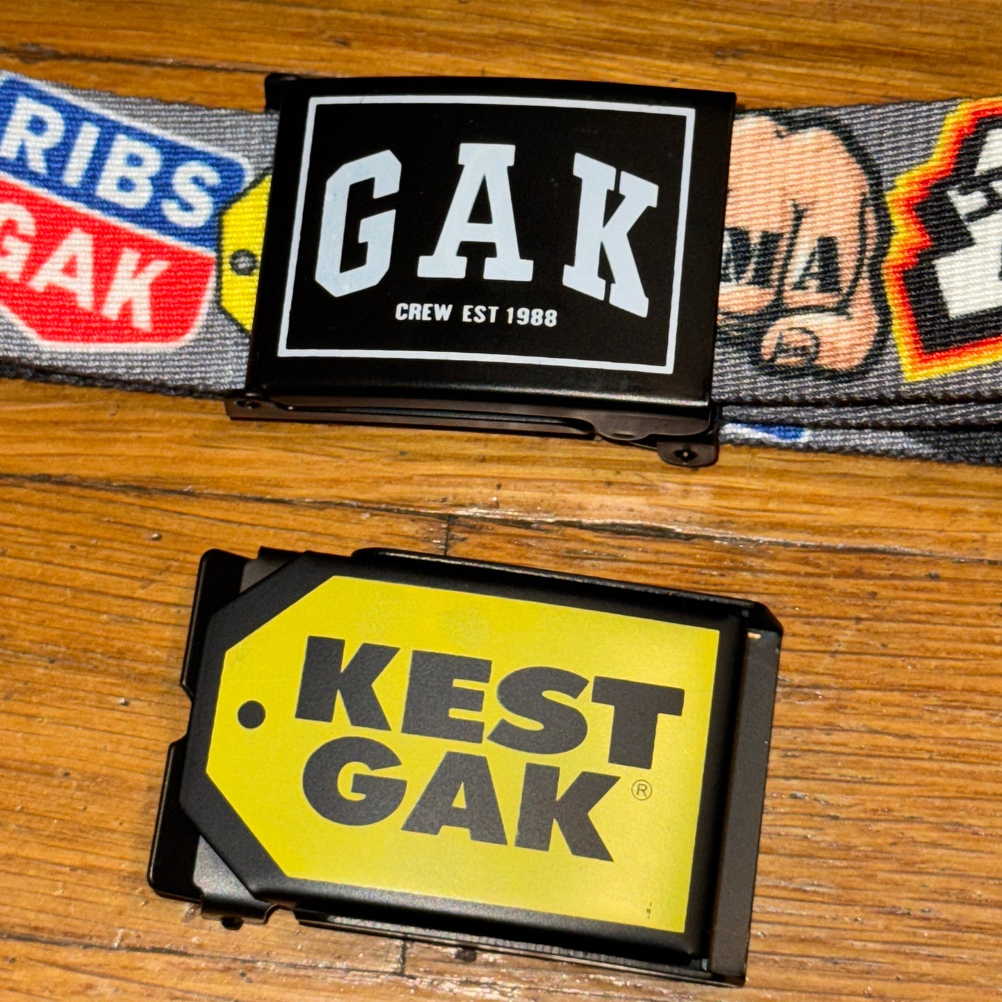 GAK Crew Dual Buckle Belt