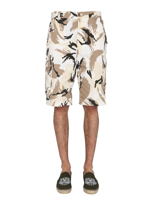 Kenzo Men "Tropic Camo" Bermuda