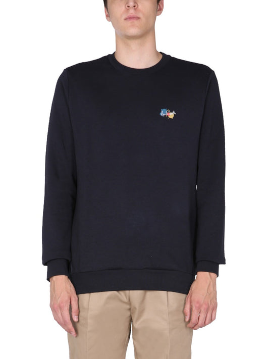 Paul Smith Men Splatter Print Sweatshirt