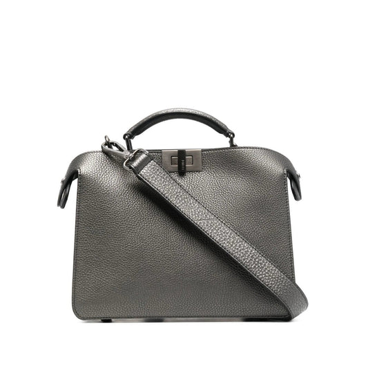 Fendi Grey Satchels & Cross Body Bags Women