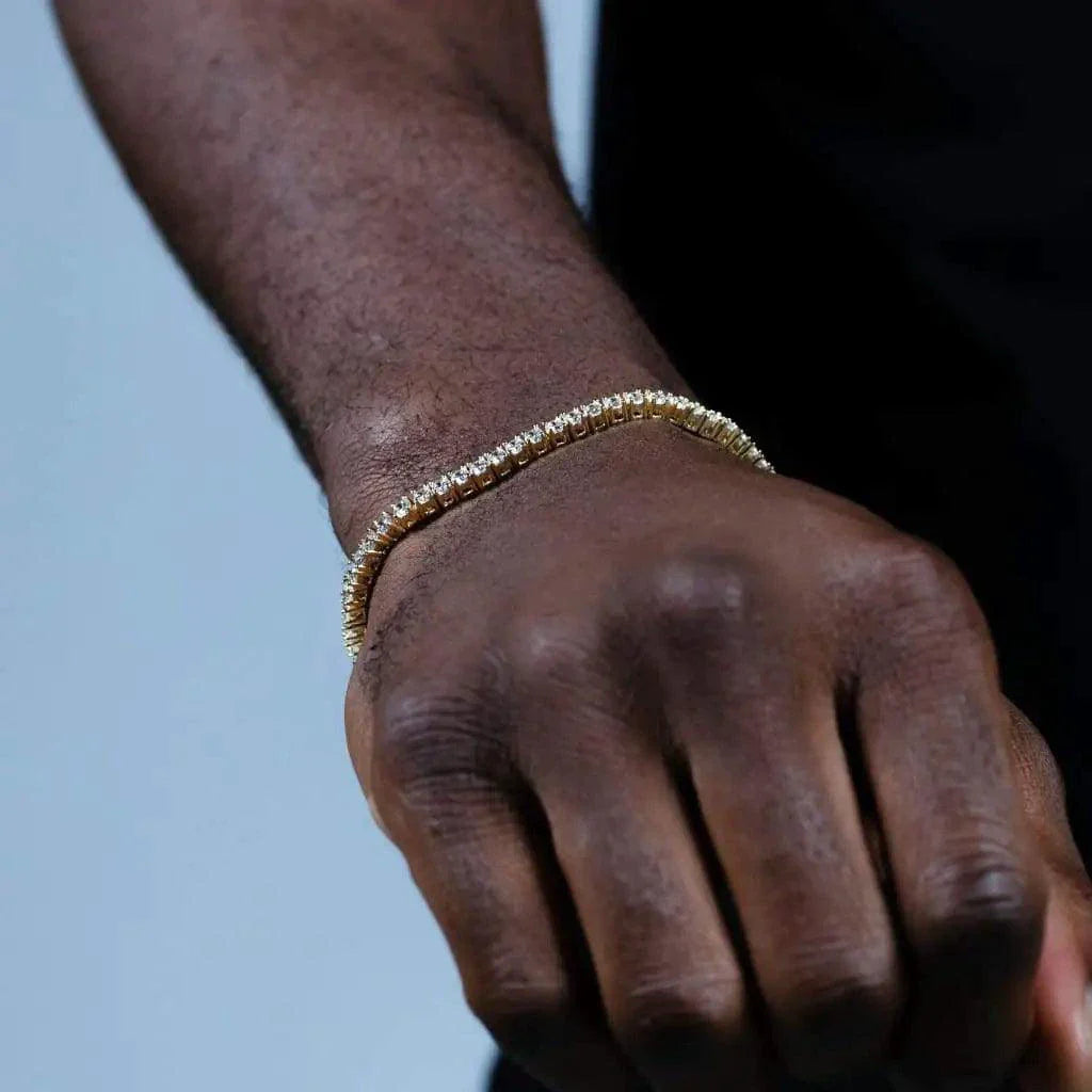 18K Gold Plated Zircon Tennis Bracelet