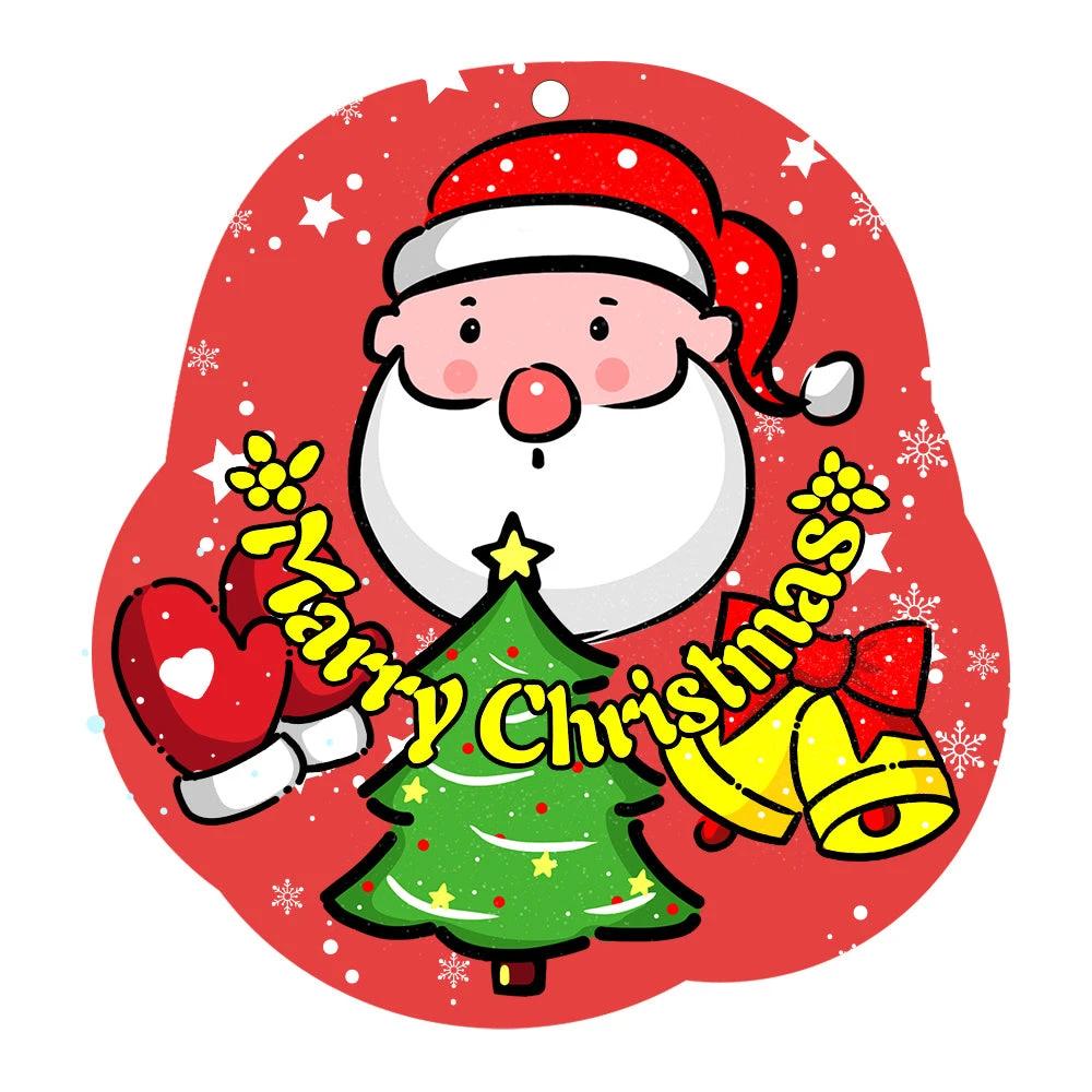 Mandotos Christmas Car Pendant Hanging Ornament for Car and Home Decoration Festive Holiday Decor