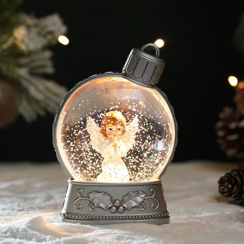 MANDOTOS Christmas Flame Light Luminous Simulation LED Decoration Flickering Glow for Holiday Decorations