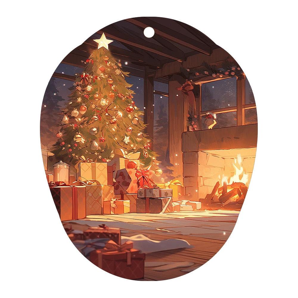 Mandotos Christmas Car Pendant Hanging Ornament for Car and Home Decoration Festive Holiday Decor