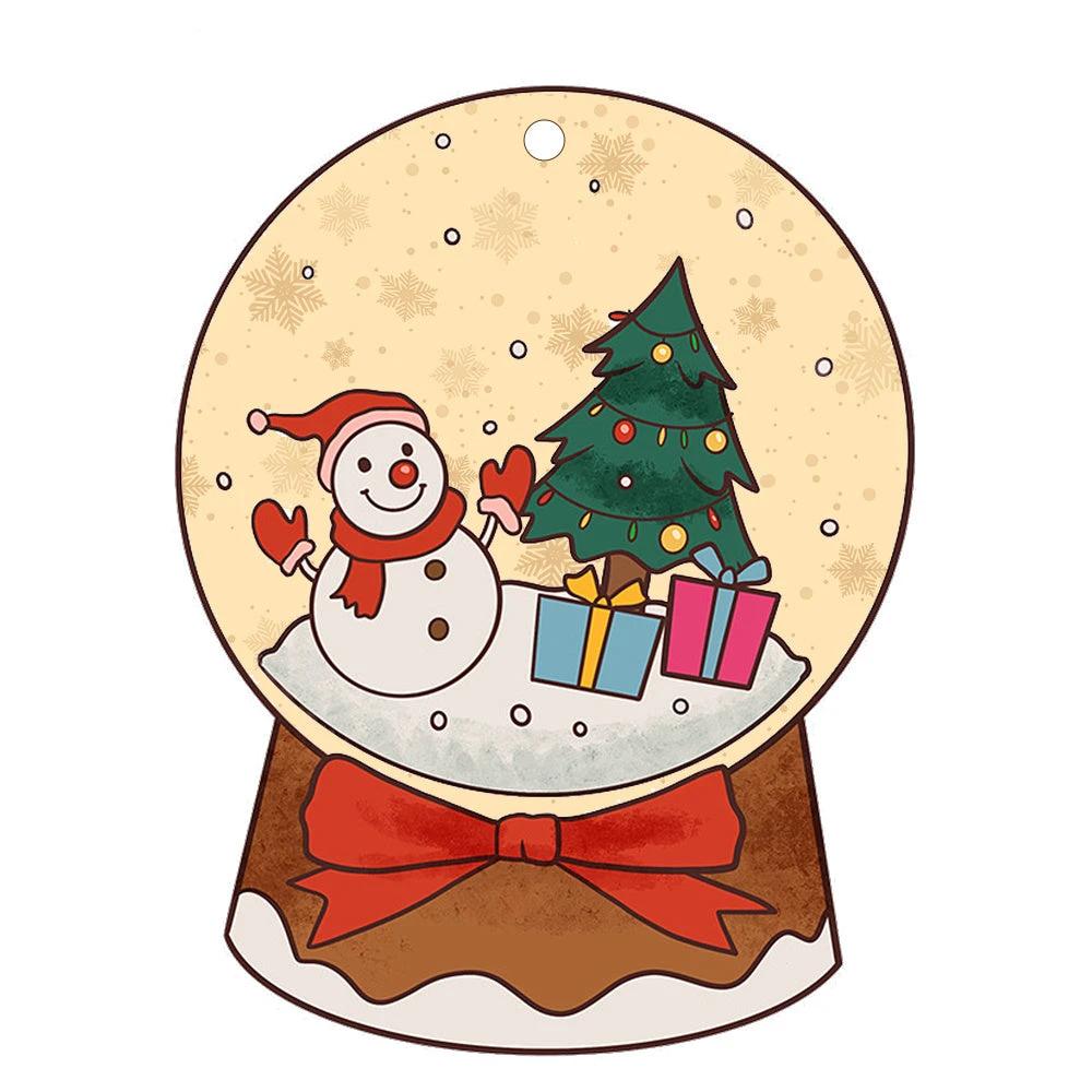 Mandotos Christmas Car Pendant Hanging Ornament for Car and Home Decoration Festive Holiday Decor