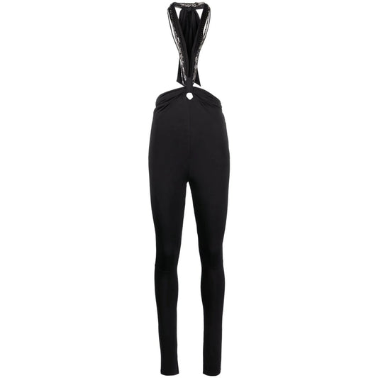 The Attico Black Trousers - High-Waisted Trousers Women