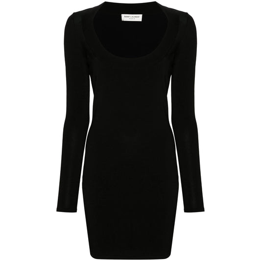 Saint Laurent Black Dresses - Evening Dresses Women