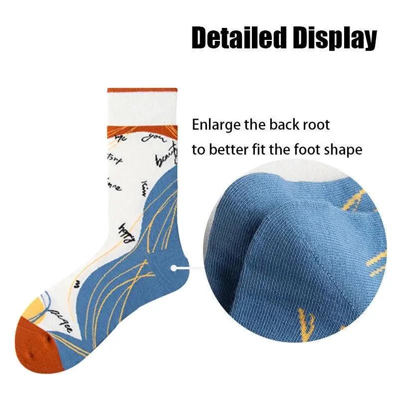 Women's Compression Running Socks - 3 Pairs Athletic Crew Socks