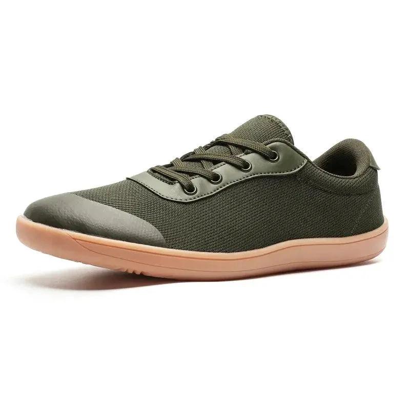 MANDOTOS Breathable Wide Toe Mesh Running Shoes for Men with Lightweight Responsive Sole