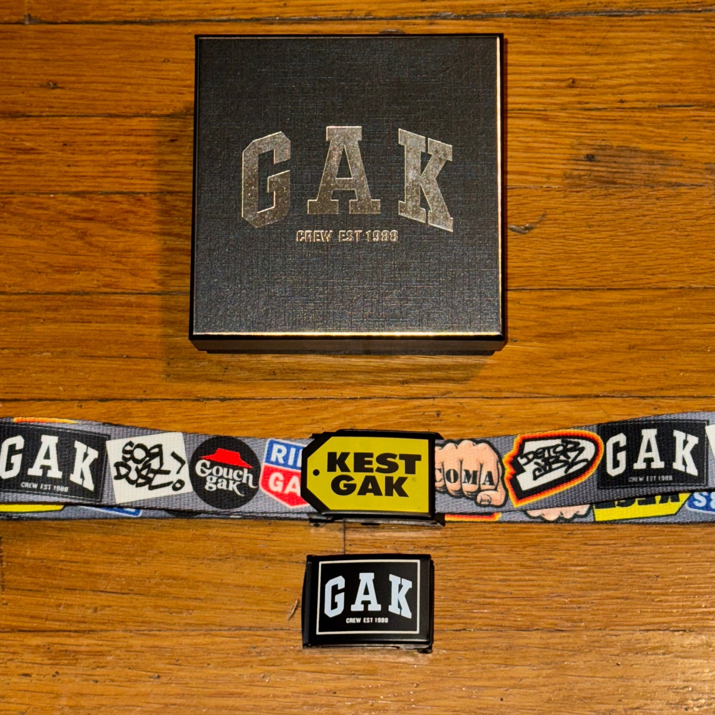 GAK Crew Dual Buckle Belt