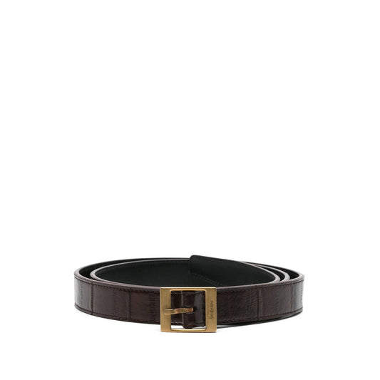 Saint Laurent Brown Belts Women