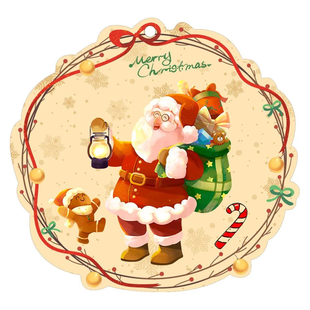 Mandotos Christmas Car Pendant Hanging Ornament for Car and Home Decoration Festive Holiday Decor