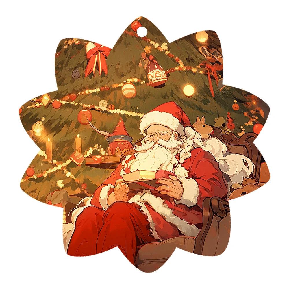 Mandotos Christmas Car Pendant Hanging Ornament for Car and Home Decoration Festive Holiday Decor