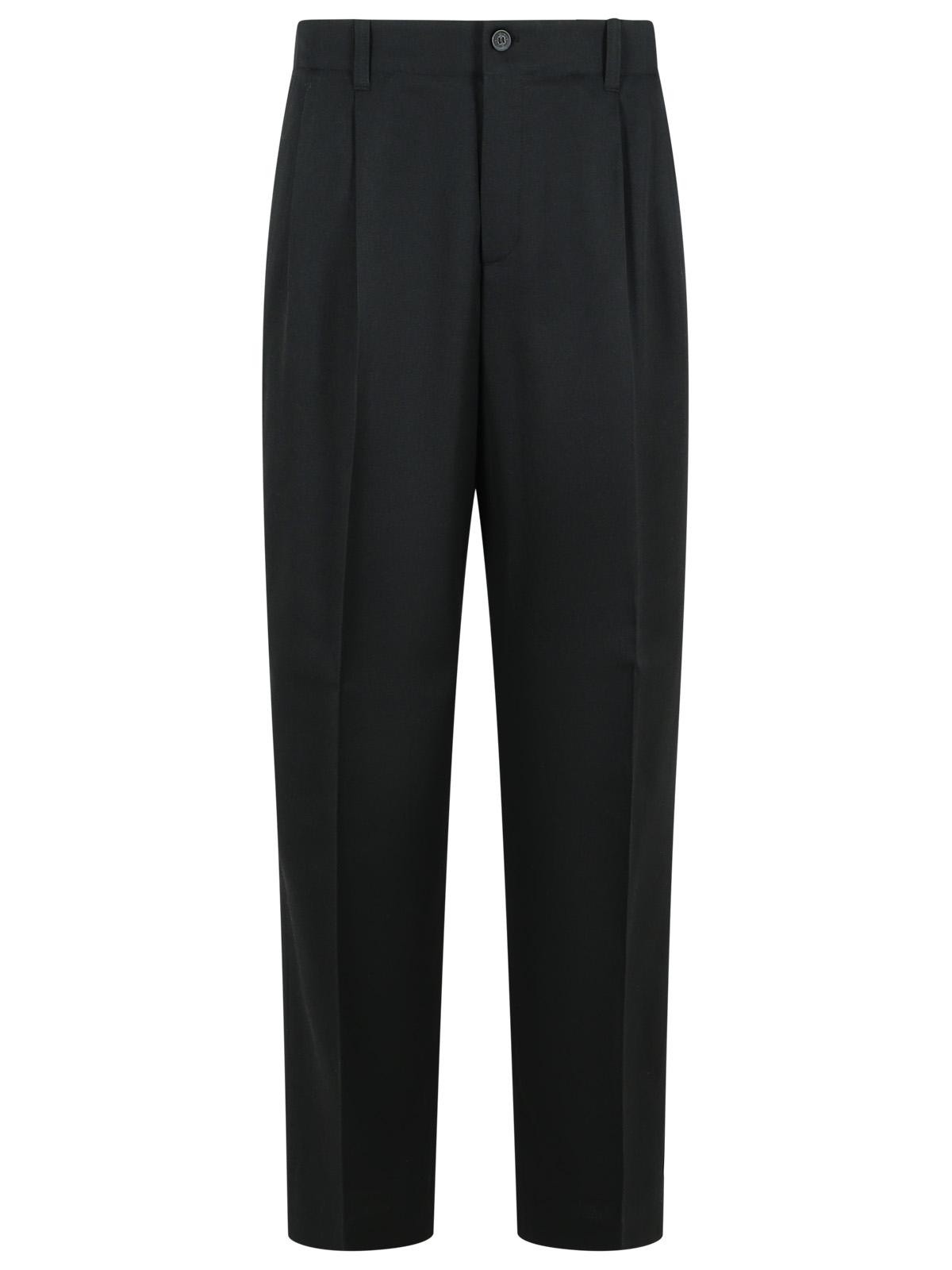 Golden Goose 'Slacks' Black Virgin Wool Pants Men