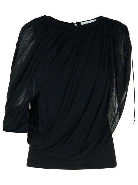 Lanvin 'Draped' Viscose Blend Top Women