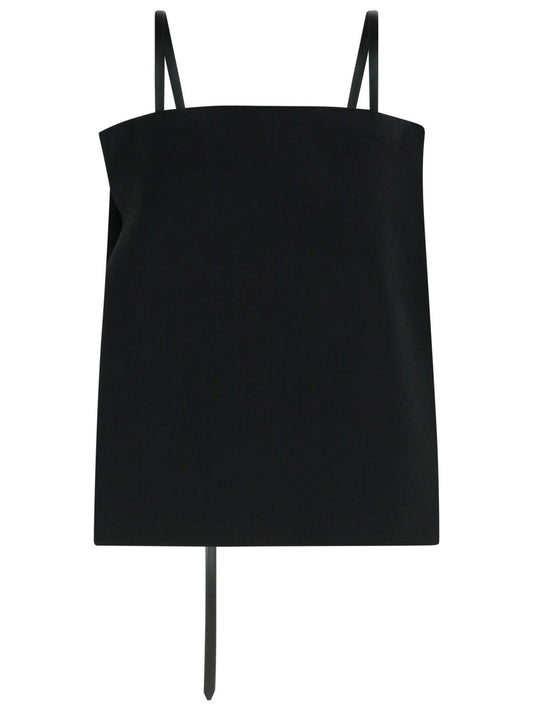 Sportmax Black Viscose Skirt Women