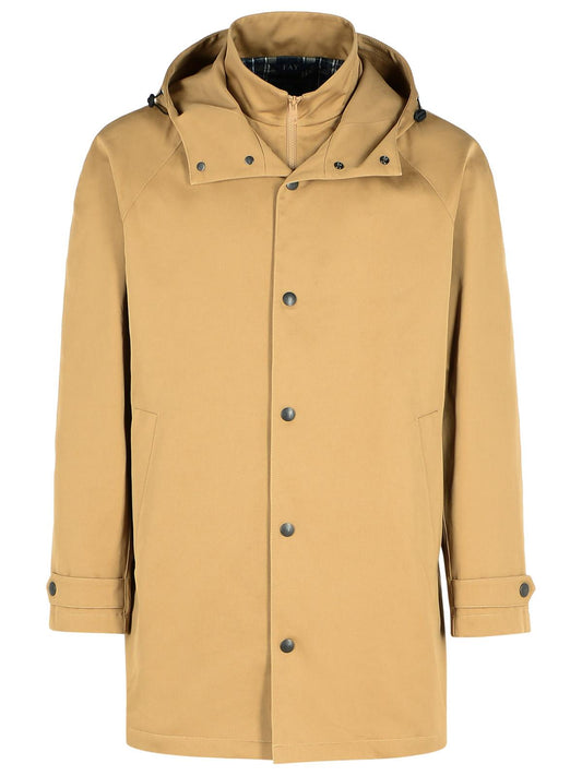 Fay 'Morning' Beige Cotton Jacket Men