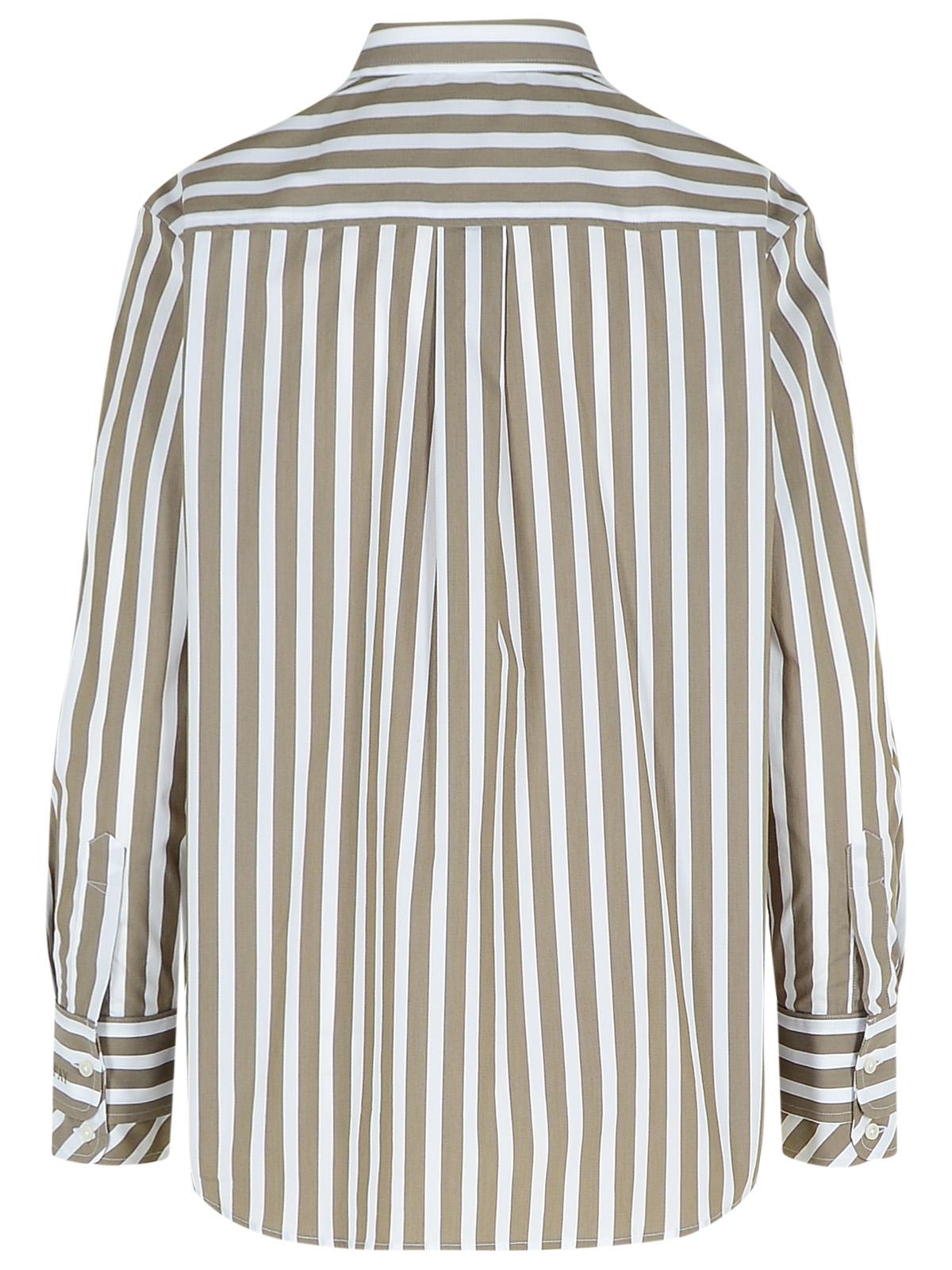 Fay Green Cotton Blend Shirt Women
