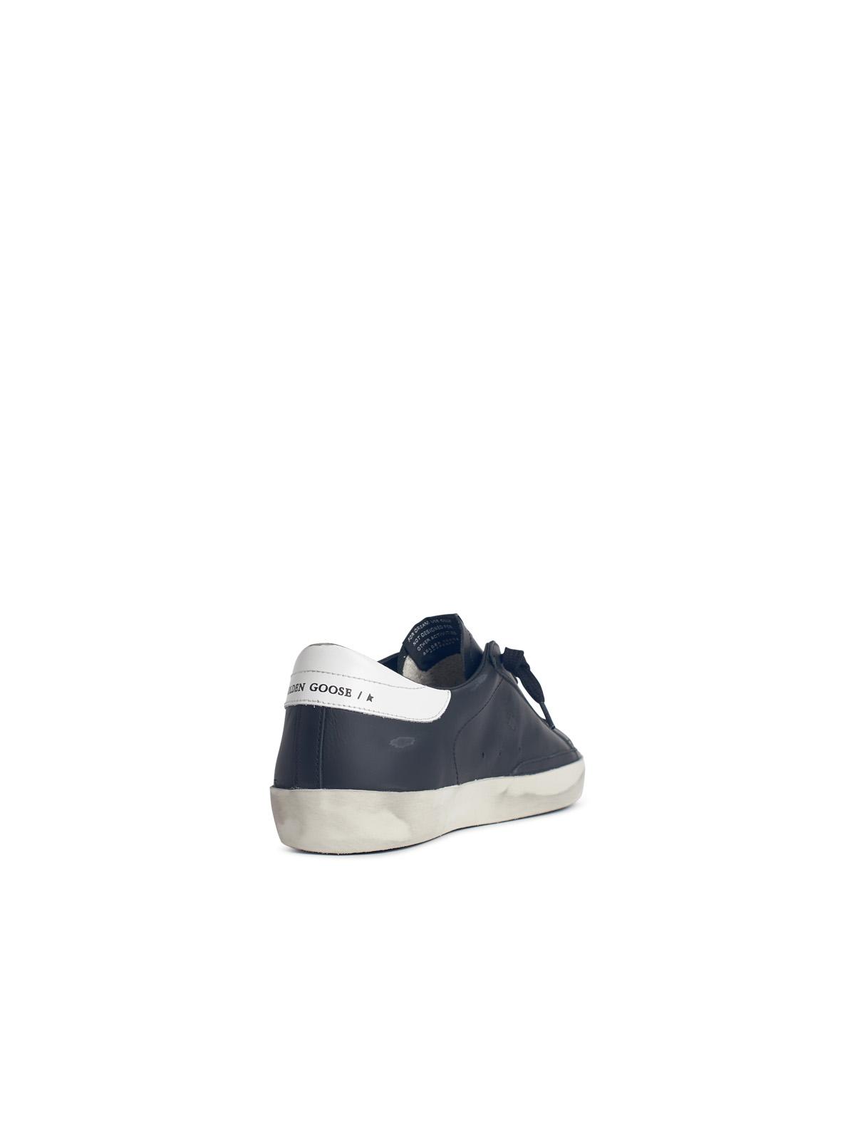 Golden Goose 'Super-Star Classic' Black Leather Sneakers Men