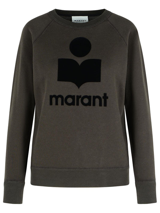 Isabel Marant Etoile 'Millyny' Black Cotton Blend Sweatshirt Women