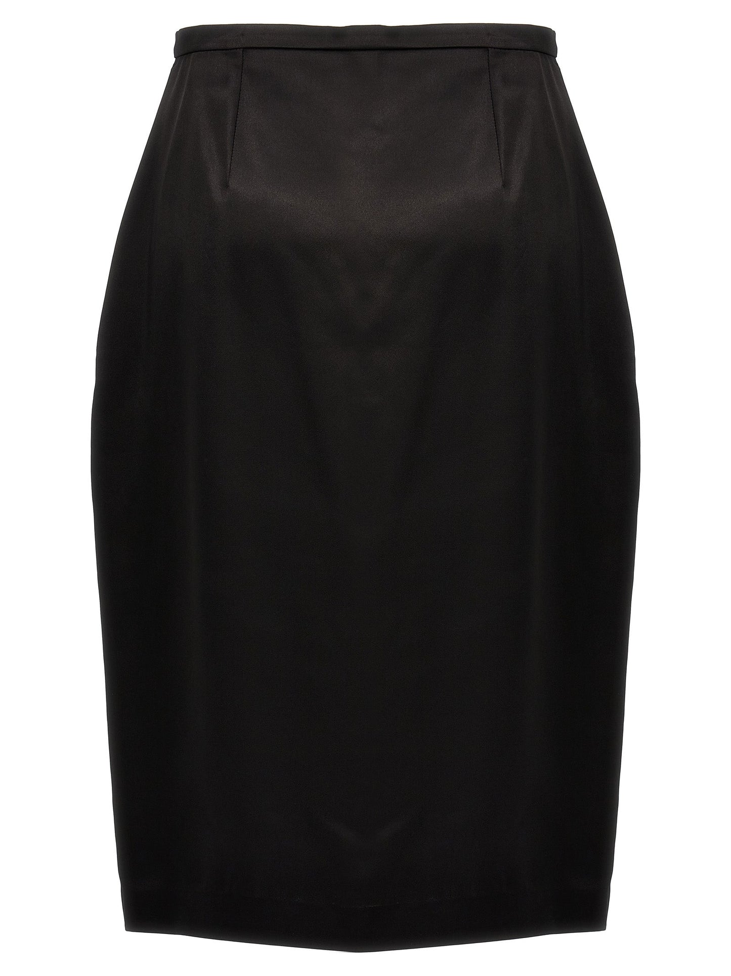 Saint Laurent Women Satin Skirt