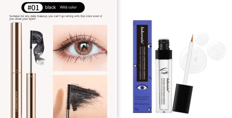 Mandotos Eyelash Growth Serum Nourishing Liquid For Thick Curly Lashes Deep Root Nourishment And Strengthening