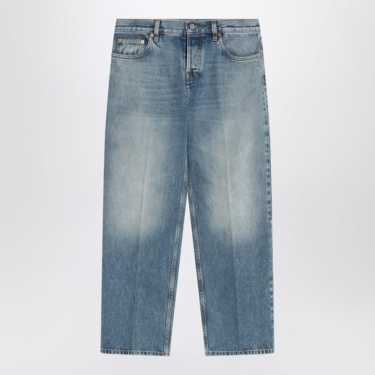 Gucci Straight Light Blue Jeans With Faded Effect Women
