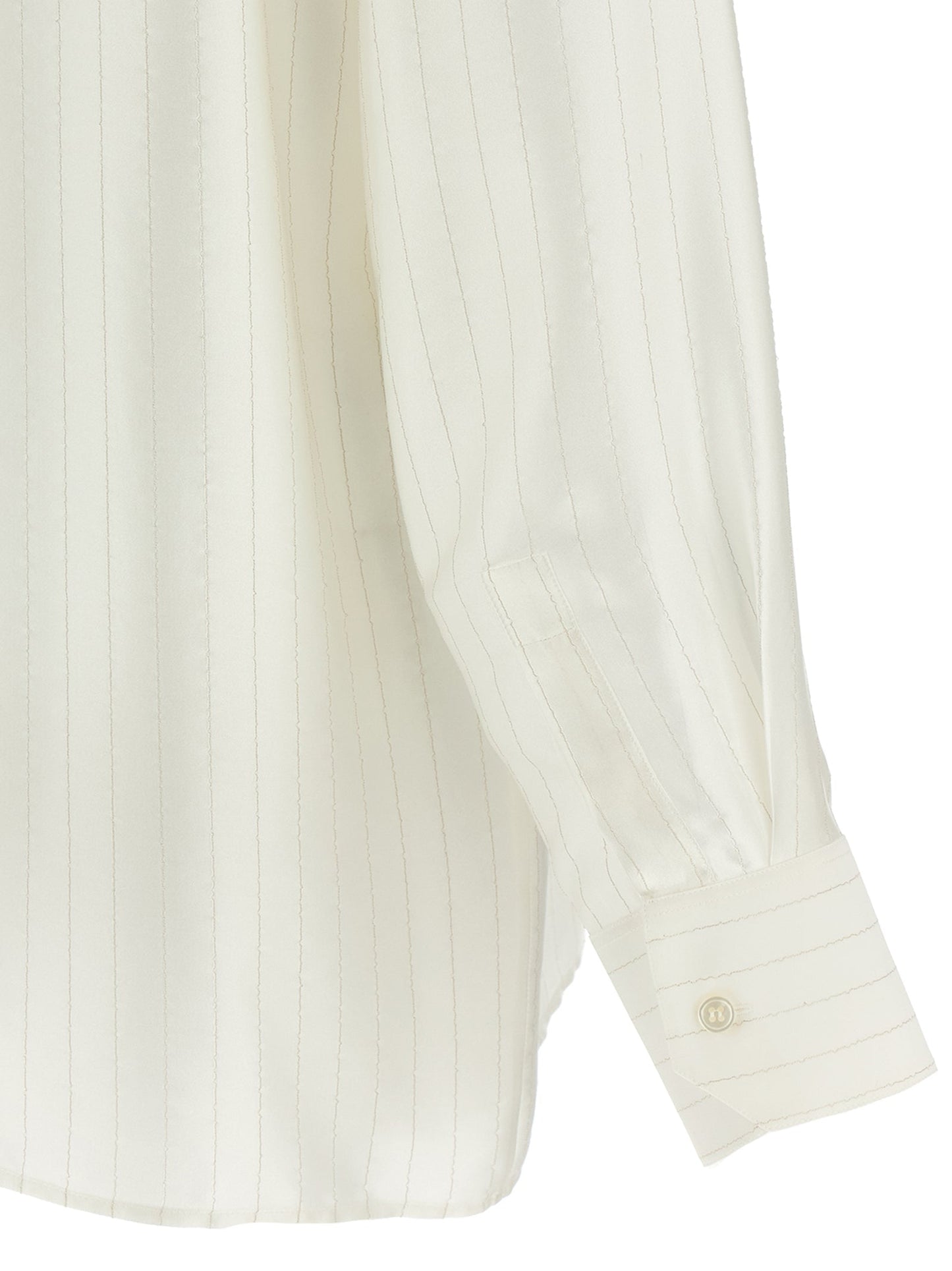 Saint Laurent Men Striped Shirt