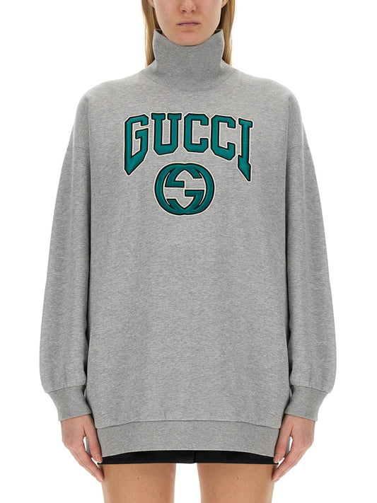 Gucci Women Sweatshirt With Embroidery