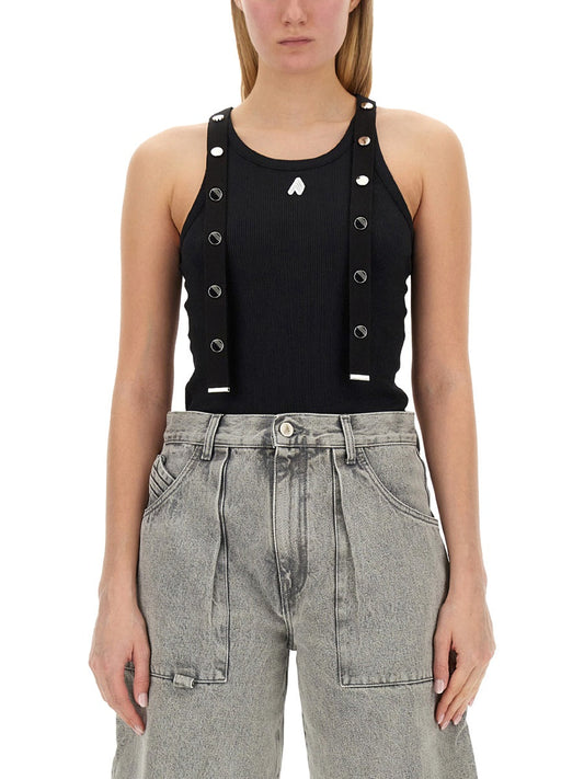 The Attico Women Jersey Tank Top