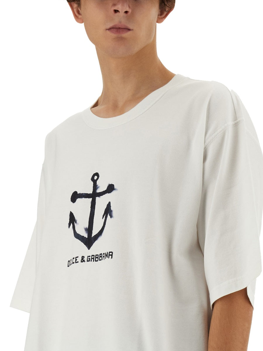Dolce & Gabbana Men T-Shirt With Logo