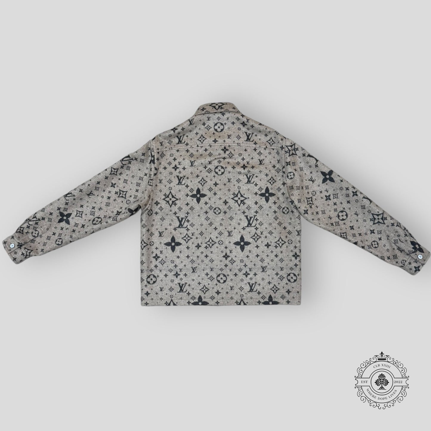 Louis Vuitton Monogram Cashmere Blend Overshirt