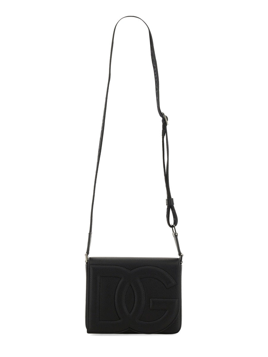 Dolce & Gabbana Men Medium Leather Shoulder Bag