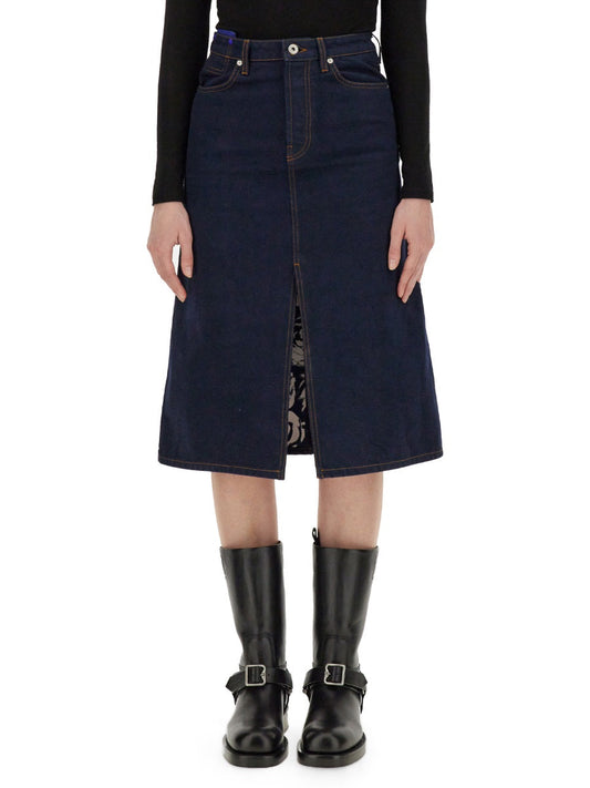 Burberry Women Denim Skirt