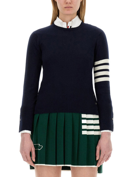 Thom Browne Women 4Bar Shirt