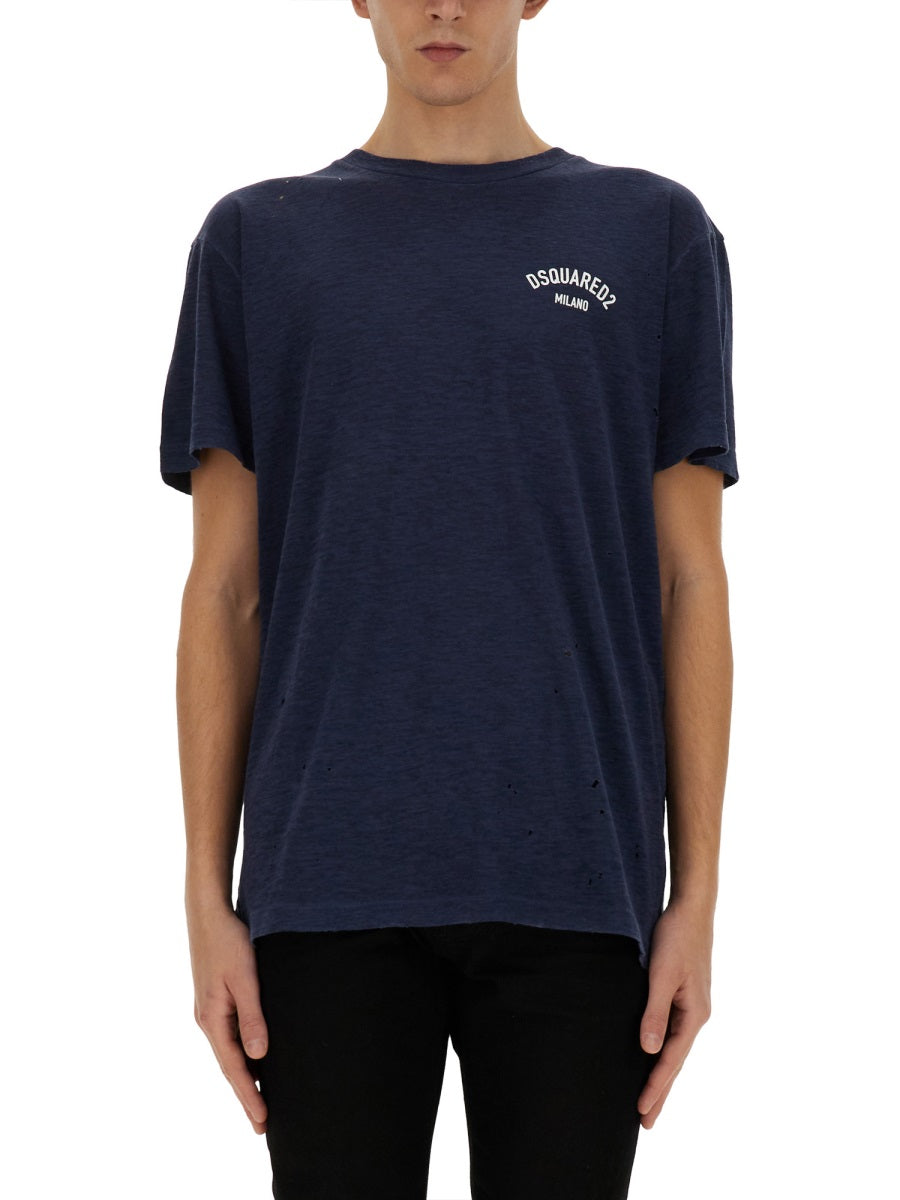 Dsquared Men T-Shirt With Logo