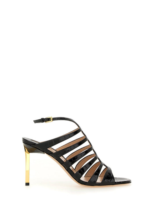 Tom Ford Women Leather Sandal