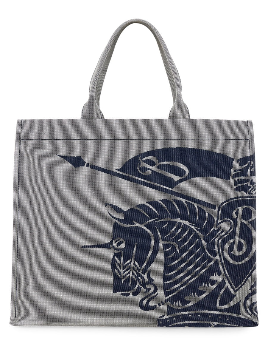 Burberry Men Canvas Tote Bag