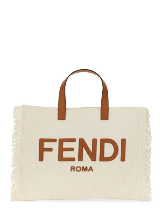Fendi Men Ff Jacquard Bag