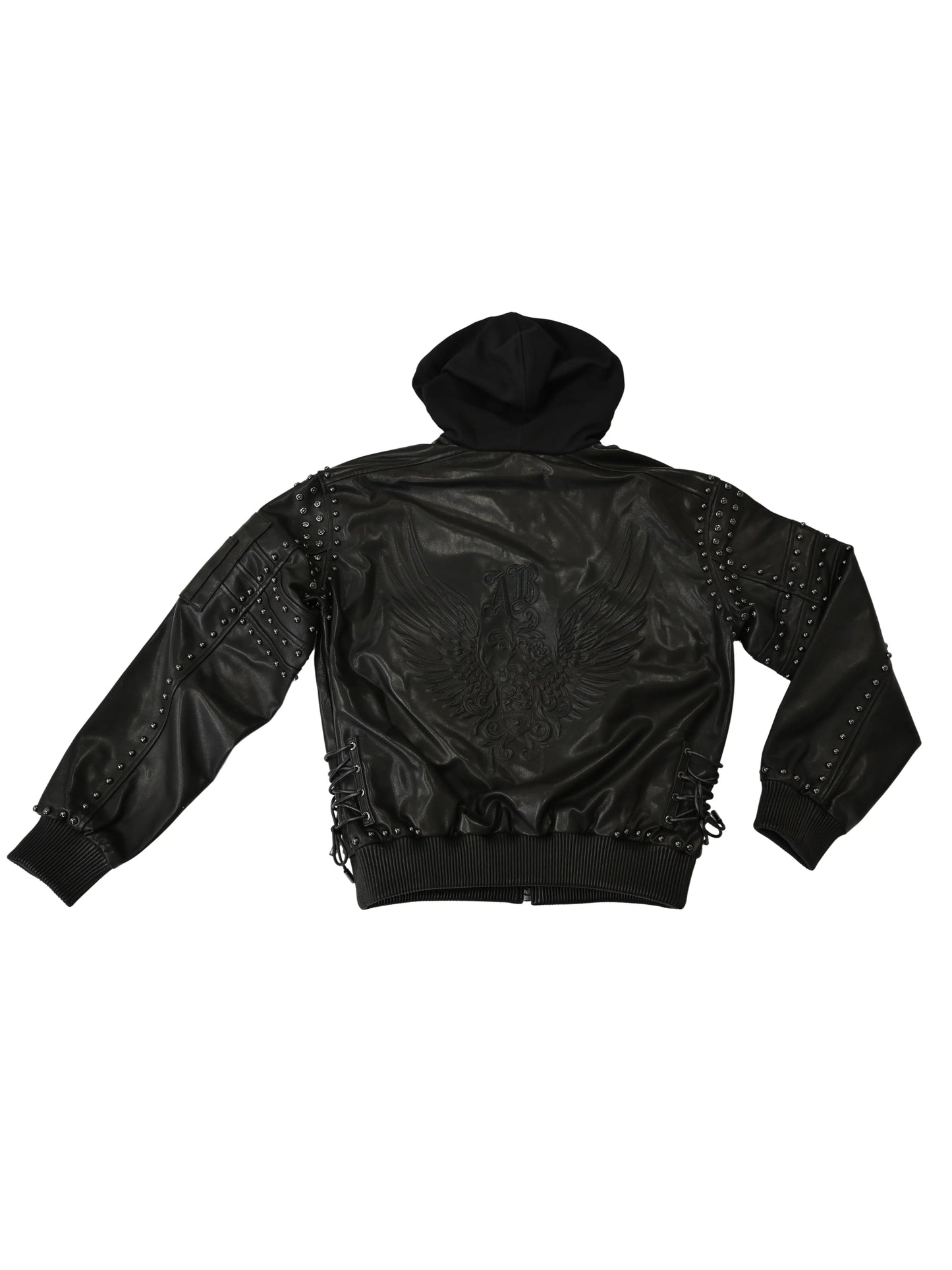 Leather Bomber Jacket