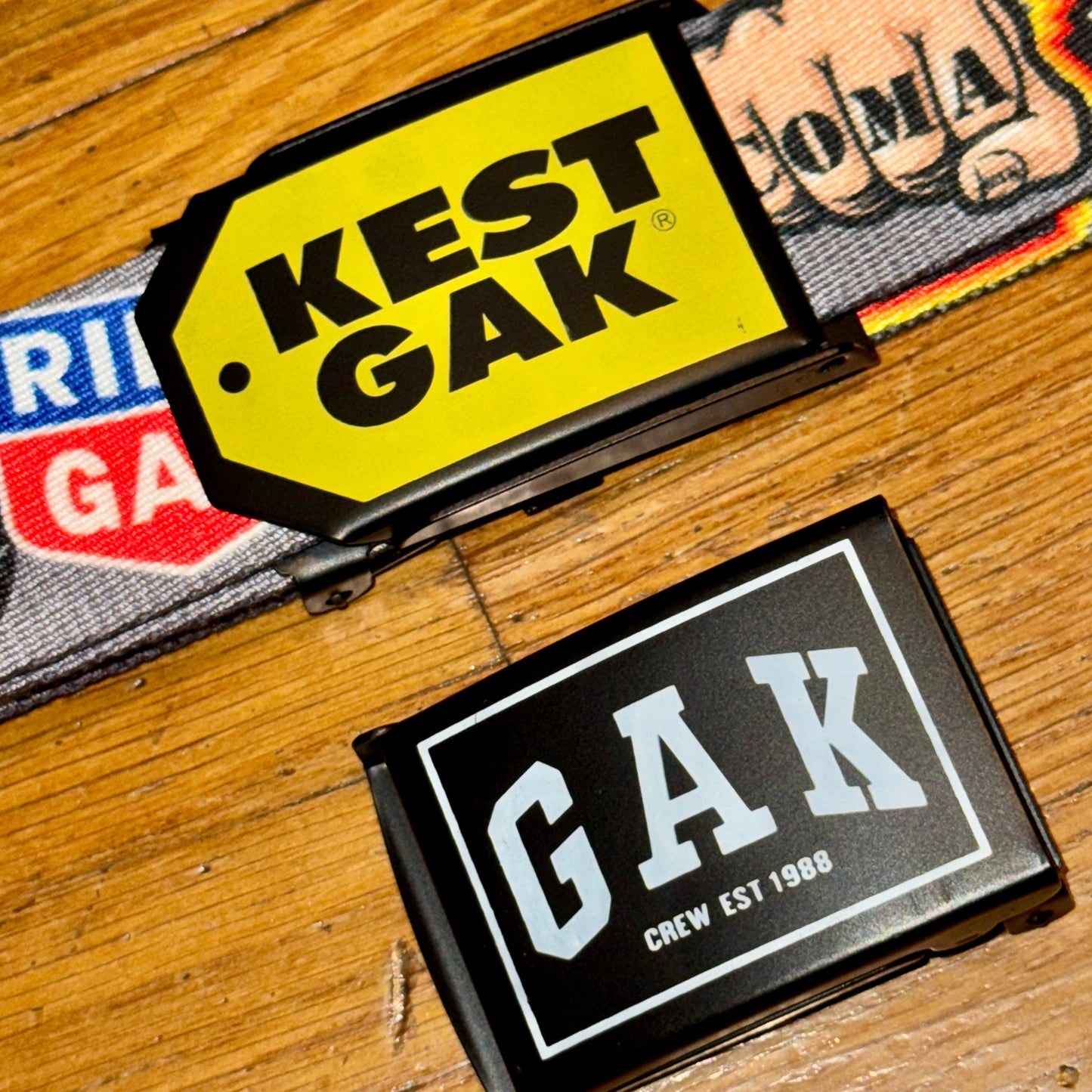 GAK Crew Dual Buckle Belt