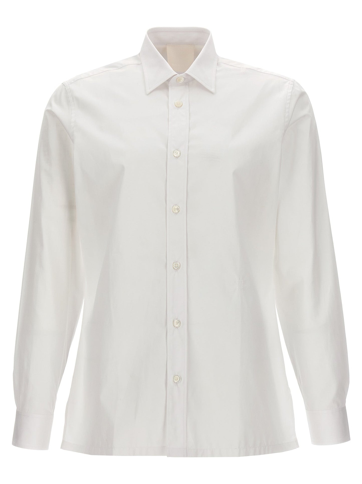Givenchy Men Logo Embroidery Shirt