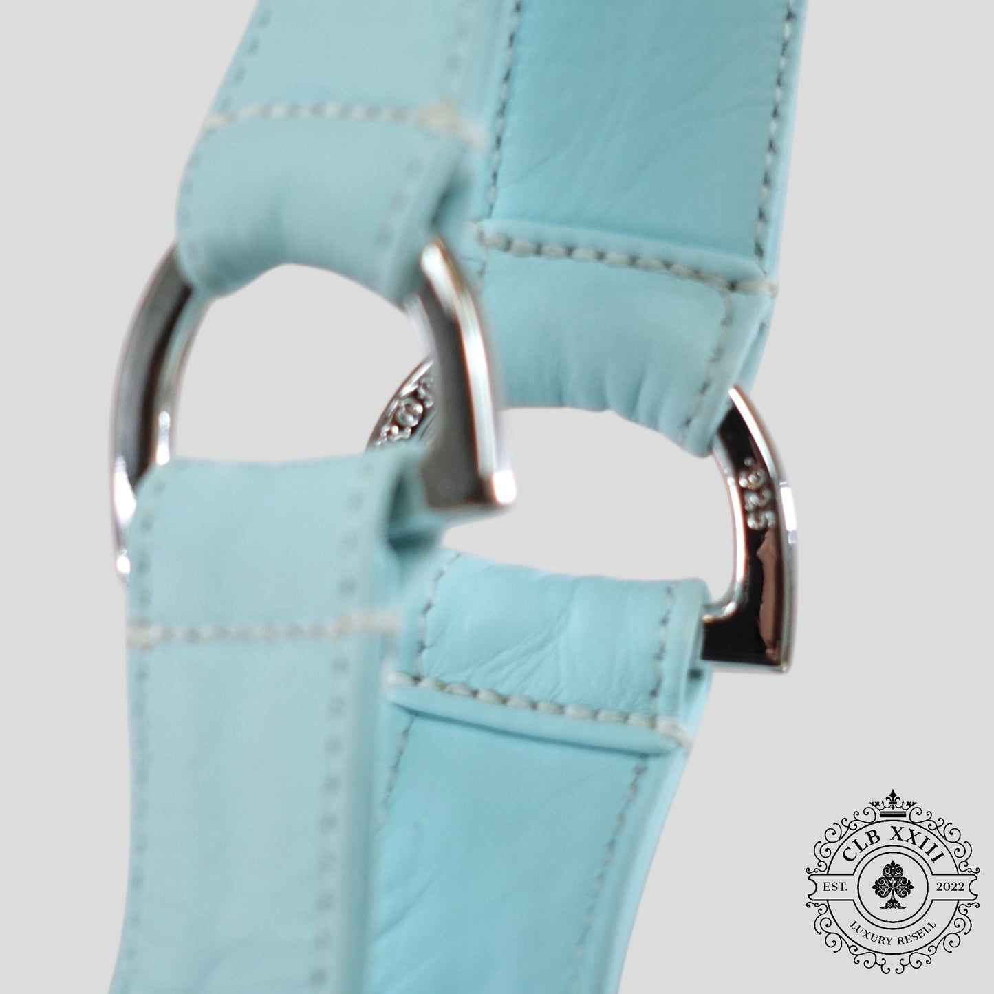 Chrome Hearts Star Patch Nip & Tuck Bag in Blue