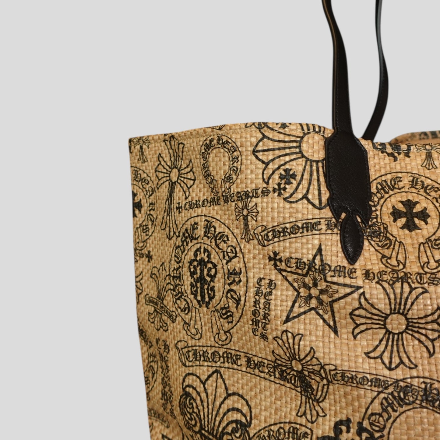 Chrome Hearts Stencil Beach Bag in Tan
