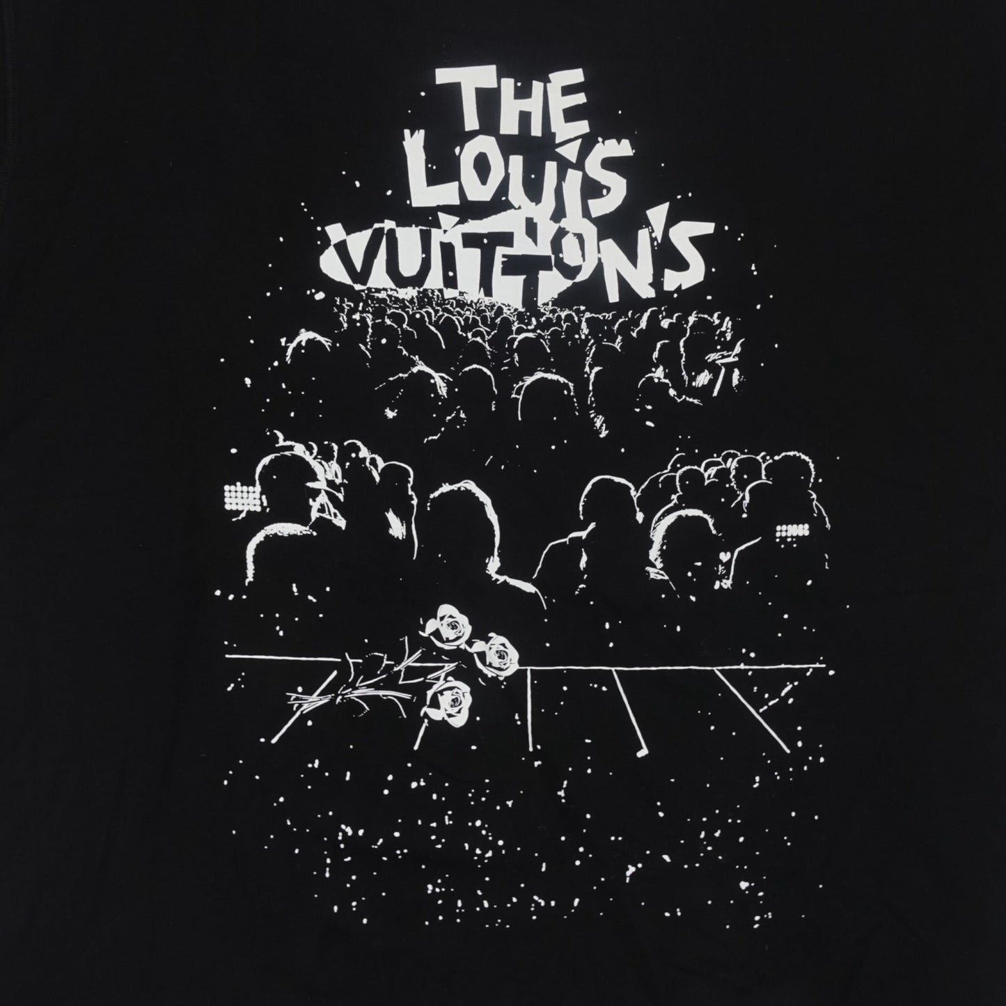 Louis Vuitton Concert Print Tee in Black