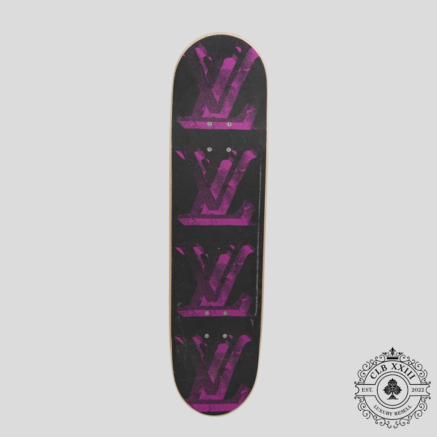 Louis Vuitton Flower Monogram Skateboard