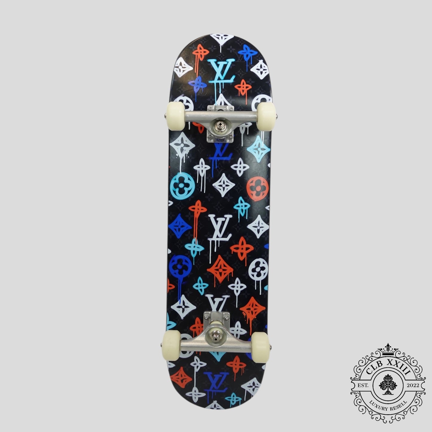 Louis Vuitton Graffiti Monogram Skateboard