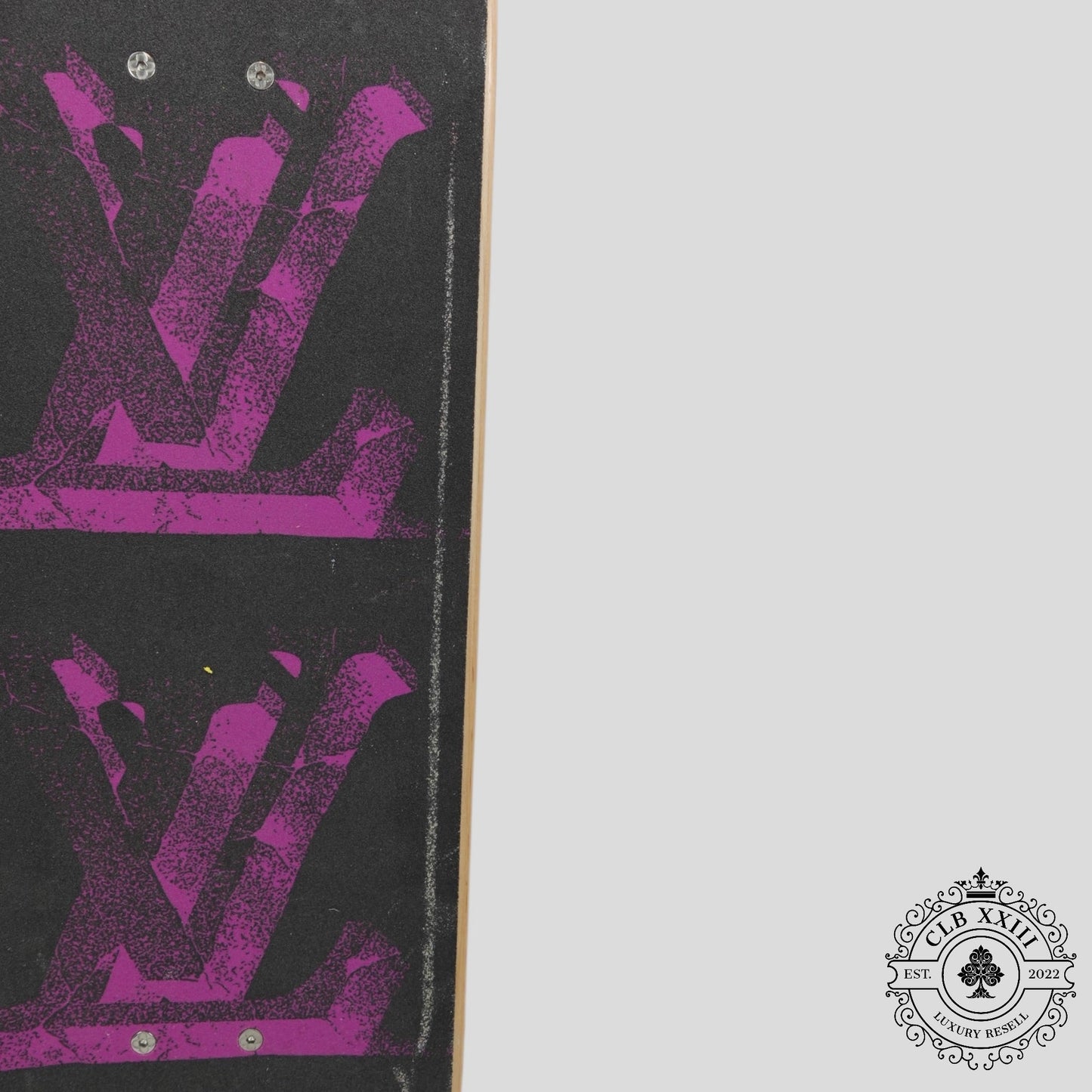 Louis Vuitton Flower Monogram Skateboard