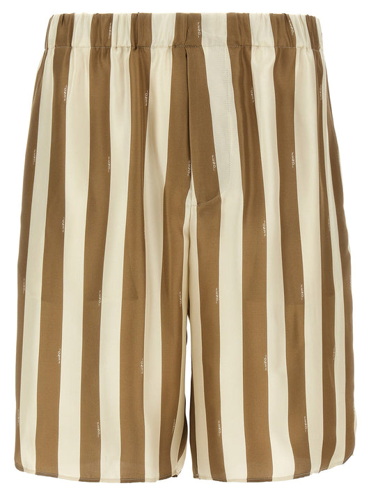 Fendi Men Bermuda Pequin