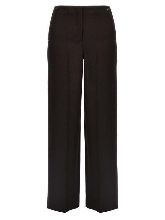Fendi Women Grain De Poudre Pants